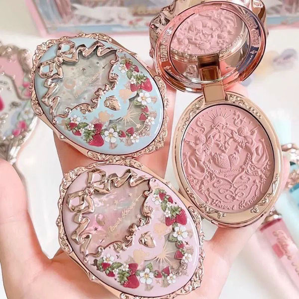 flower knows blush flower knows Flower Knows Blush Snow Cream Rococo Velvet Pearl นูนบัลเล่ต์ Velvet