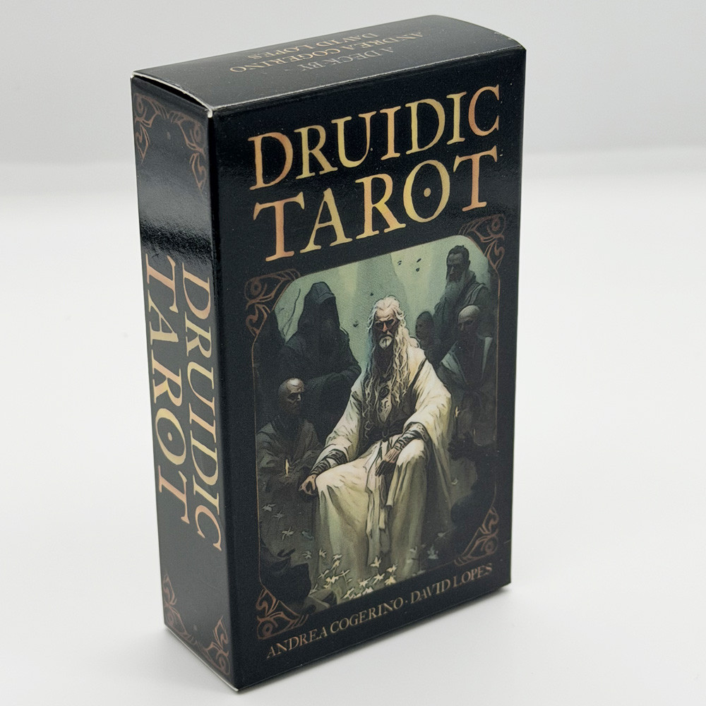 DRUIDIC TAROT Deck Card Games No Manual 10x6 cm