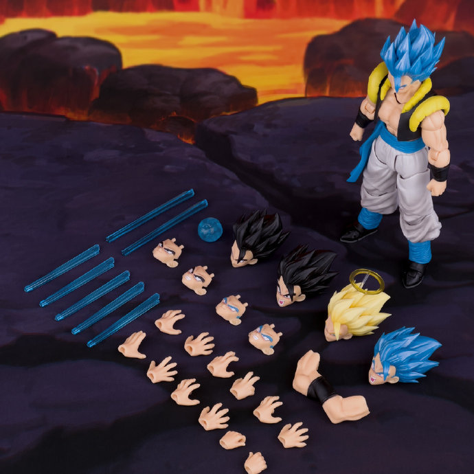 Motchable SHF Fit Warrior Hero Waltz Ultimate Dance Gogeta 3.0 Body Movable คลังสินค้าพร้อม