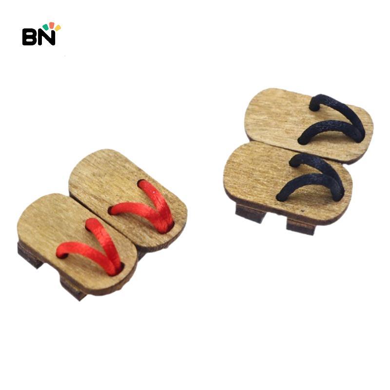 [พันล้าน] 1/12ตุ๊กตาจําลองญี่ปุ่นอุดตันรองเท้าแตะรุ่นตุ๊กตาแต่งตัวอุปกรณ์เสริมบ้านตุ๊กตาตกแต่งบ้านแกล้งทําเป็นเล่นของเล่น - รูปที่ 2