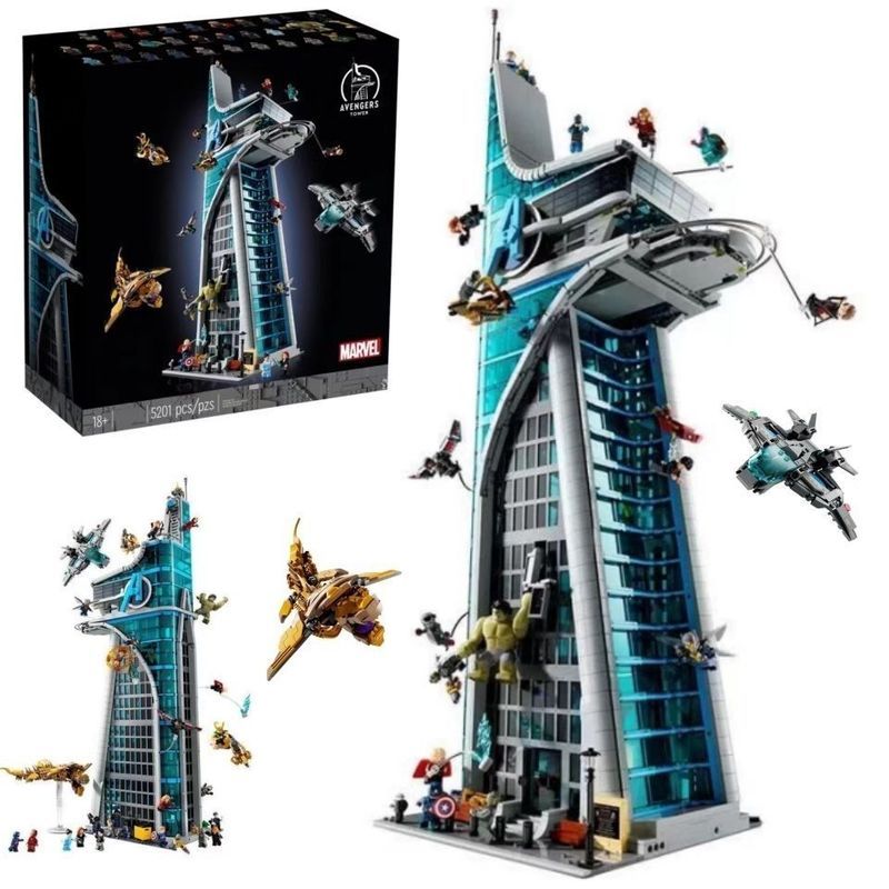 เข้ากันได้กับ Avengers 76269 Alliance Building Model Resurrection Fan ประกอบของเล่นของขวัญ