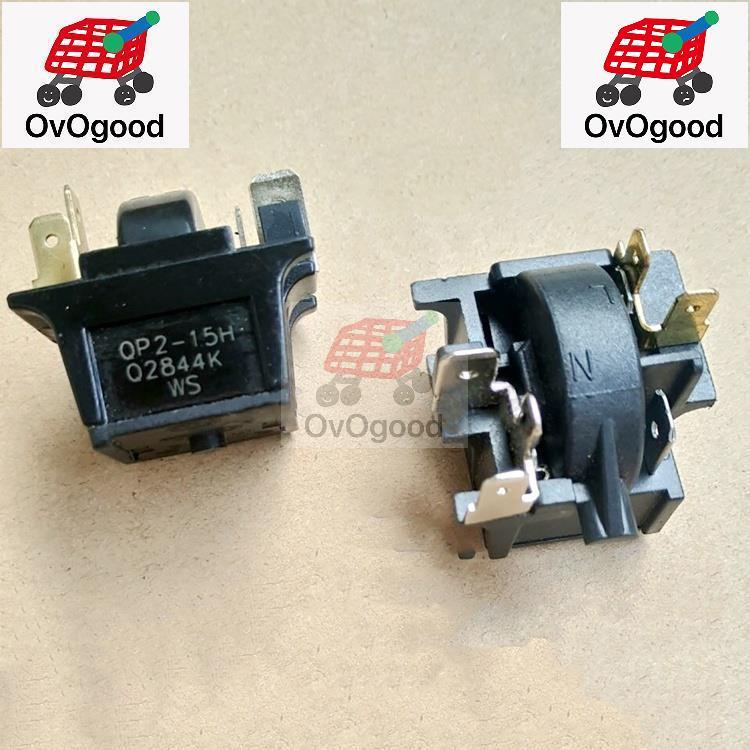6Pin QP2-15H QP2-4.7H ตู้เย็น Starter รีเลย์ ป้องกันการโอเวอร์โหลด PTC Starter