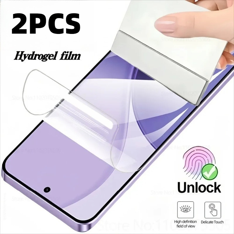 2 ชิ้น HD Soft Hydrogel ฟิล์มสําหรับ Oppo K15 K14x K14 Pro + Turbo Pro Anti Spy ความเป็นส่วนตัว Anti