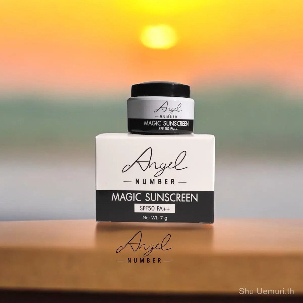 ครีมกันแดดผิวเรียบเนียน ANGEL NUMBER เมจิค ซันสกรีน SPF 50 PA++ ขนาด 7กรัม(แองเจิ้ลนัมเบอร์) ใบหน้า 