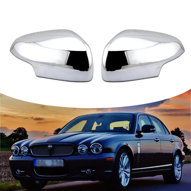 เหมาะสําหรับ 07-09 Jaguar Jaguar X-type XF XFR XJ6 XJ8 กระจกมองหลังกระจกมองหลังฝาครอบมะเขือเทศ