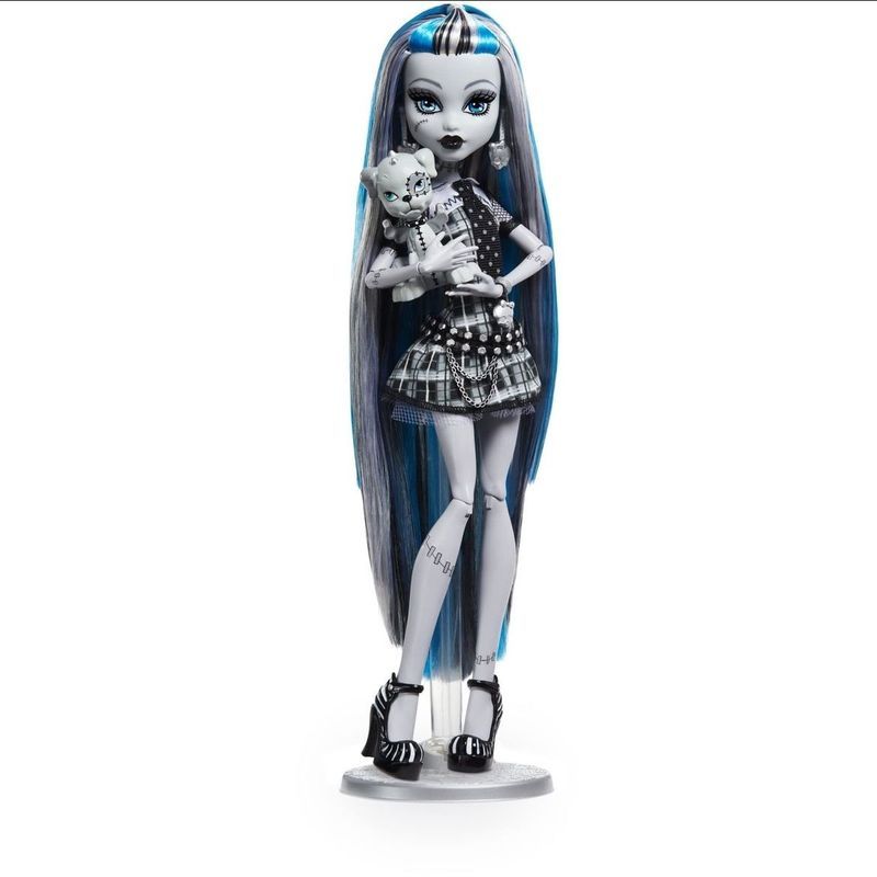 Monster High Monster High School Black White Series Limited Collection Doll Doll Toy Base i