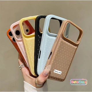 เคส iPhone 17 16 15 14 13 12 11Pro Max Phone Case เคสโทรศัพท์ลายจุดข้นกระจายสวยงาม ดีไซน์ใหม่ล่าสุด
