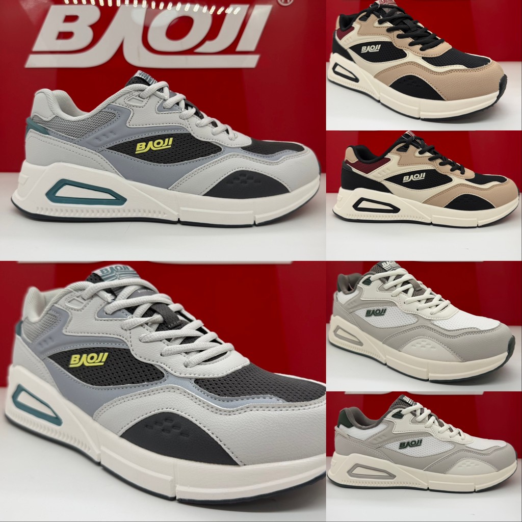 [New 04/2026] BAOJI บาโอจิ รองเท้าผ้าใบผู้ชาย bjm965