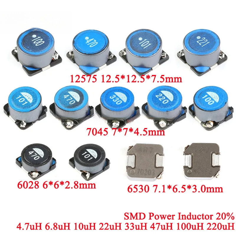 5-10 ชิ้น 7*7*4.5 มม.SLF7045T PF SMD Power Inductor 4.7uH 6.8uH 10uH 22uH 33uH 47uH 100uH 220uH SLF1