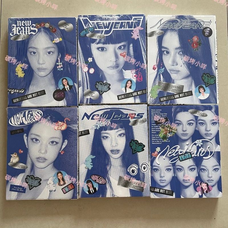 ของแท้ Newjeans Debut Album Blue Book อัลบั้มที่ยังไม่ได้เปิดใหม่เอี่ยม NJZ Whale Y