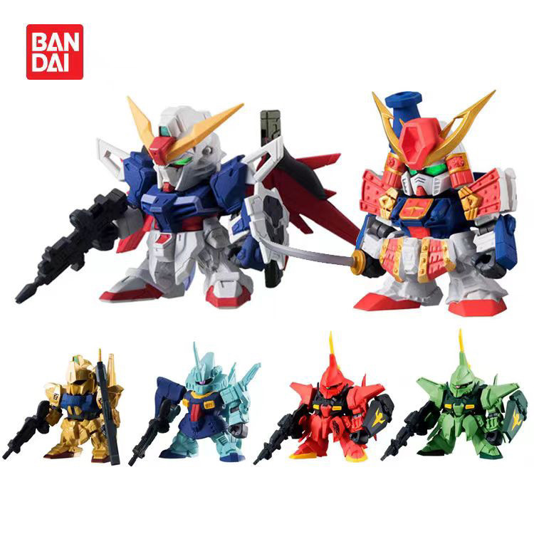ญี่ปุ่น Bandai Bandai Mobile Suit Gundam Gashapon Gundam FORTE05 Fate Gundam ครบชุด