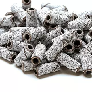 60ชิ้นแผ่นขัดสําหรับเจาะเล็บเจาะเล็บชุดบิต,แถบขัดขนาดเล็ก,180กรวดที่ดี