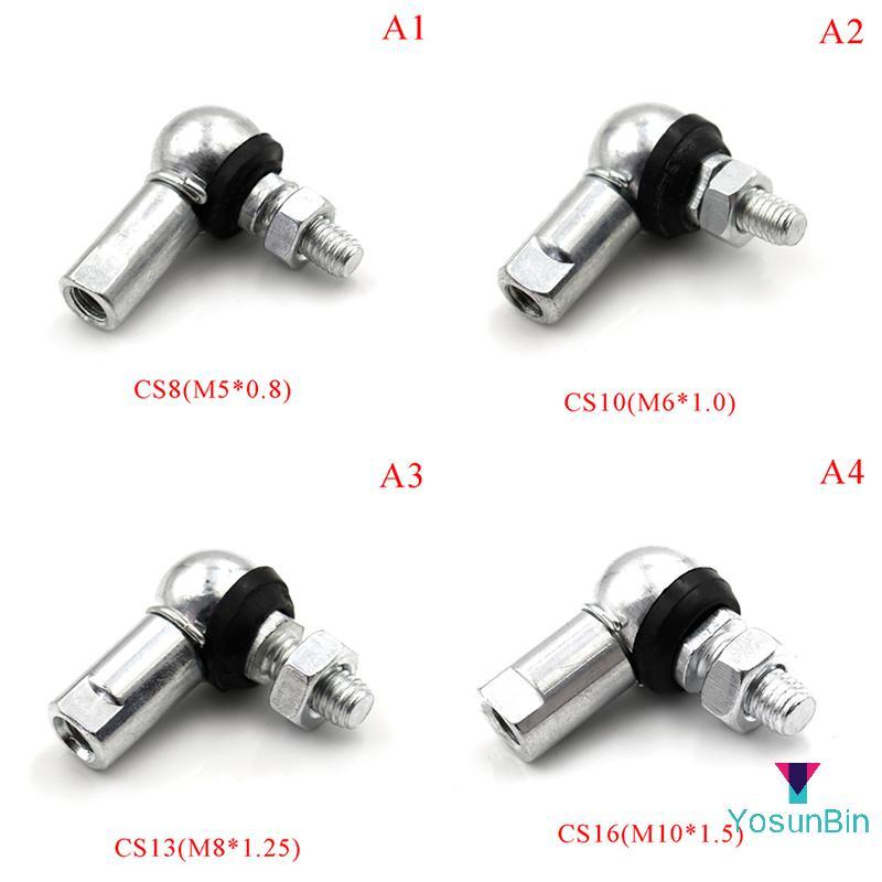YosunBin] Ball Head Joint Rod End Bearing M5 M6 M8 M10 มุมขวา Easy Assembly CS8 CS10 CS13 CS16 สําหร