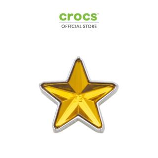 CROCS ตัวติดรองเท้า JIBBITZ™ ORANGE AND SILVER SMT GEM STAR …