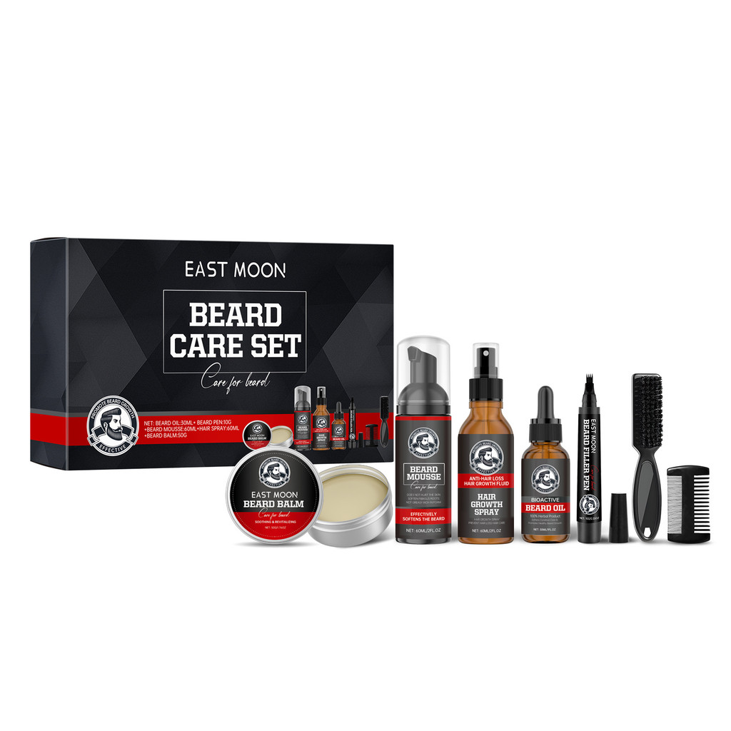 [คลังสินค้าพร้อม] East Moon Nursing Kit Mens Gentle Cleanser Moisturizing Soft Lubricating Smoothing