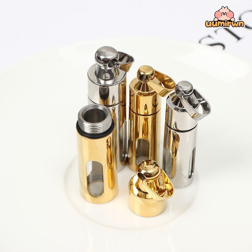 UUMIR Vial สร้อยคอ DIY พร้อมหัวใจอนุสรณ์