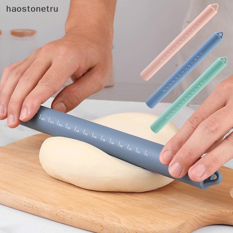 OST มัลติฟังก์ชั่นซิลิโคน Rolling Pin สําหรับ Pastry Dough Baking เครื่องมือสําหรับห้องครัว Rolling 