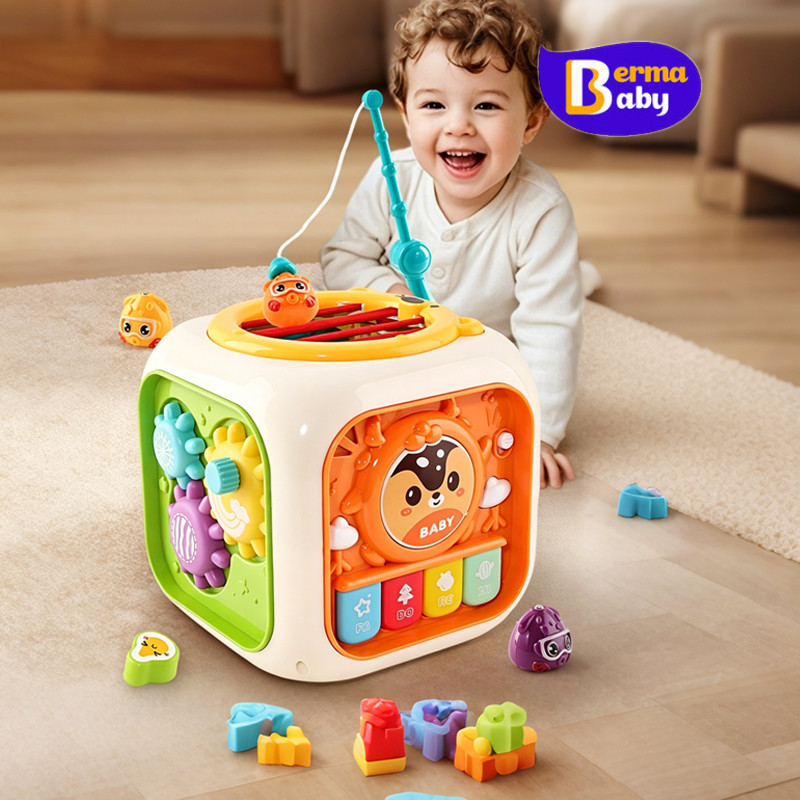 Berma Baby กล่องกิจกรรม 6 ด้าน กล่องเสริมพัฒนาการ ส่งเสริมพัฒนาการของเด็ก