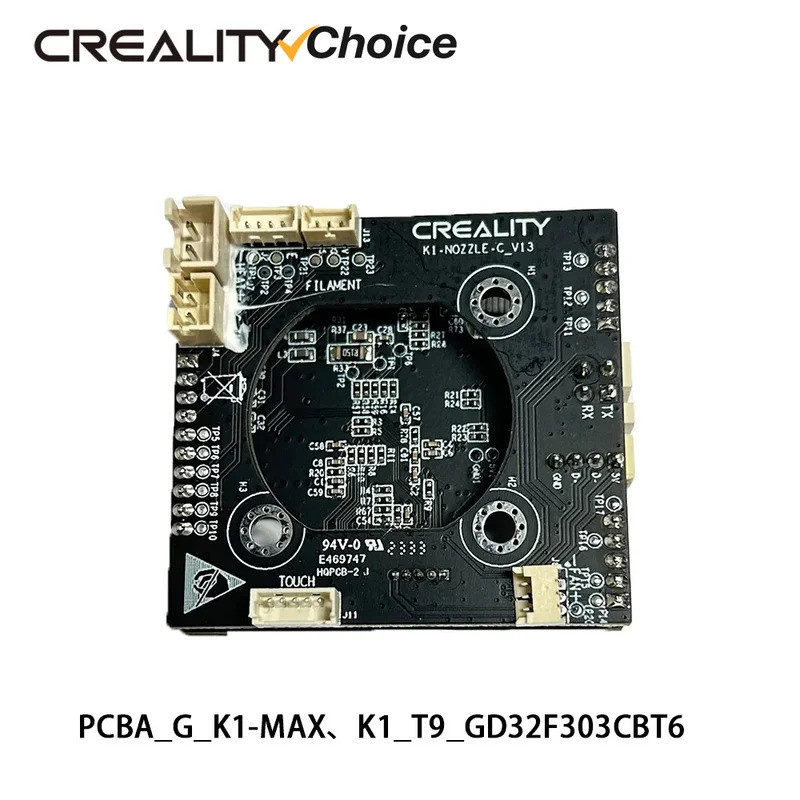 Creality Original PCBA_G_K1-MAX/K1_T9_GD32F303CBT6 NOZZLE-C-V13 อะแดปเตอร์เปลี่ยน 3d อุปกรณ์เสริมเคร