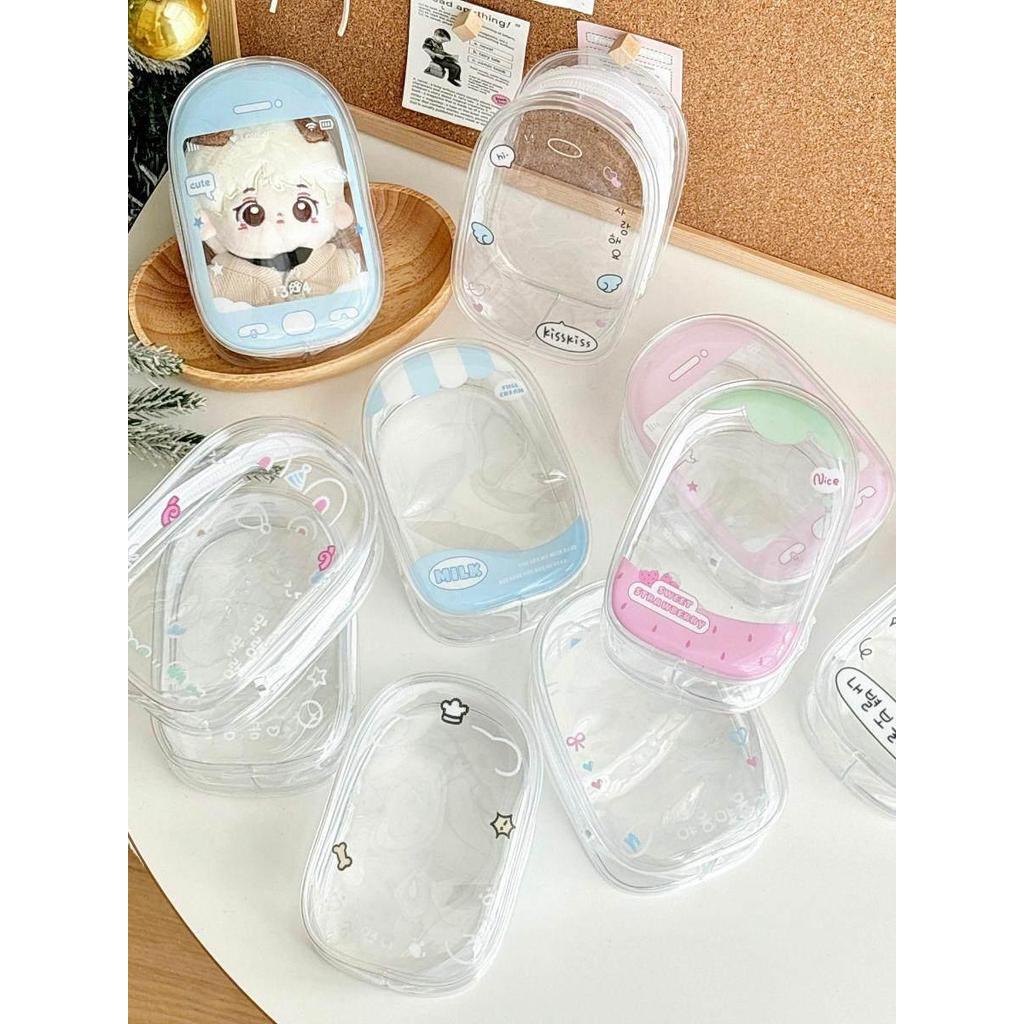 Out Walking Baby Bag Storage Bag cm Baby Bag Multifunctional pvc Transparent Bag Cotton Doll Display