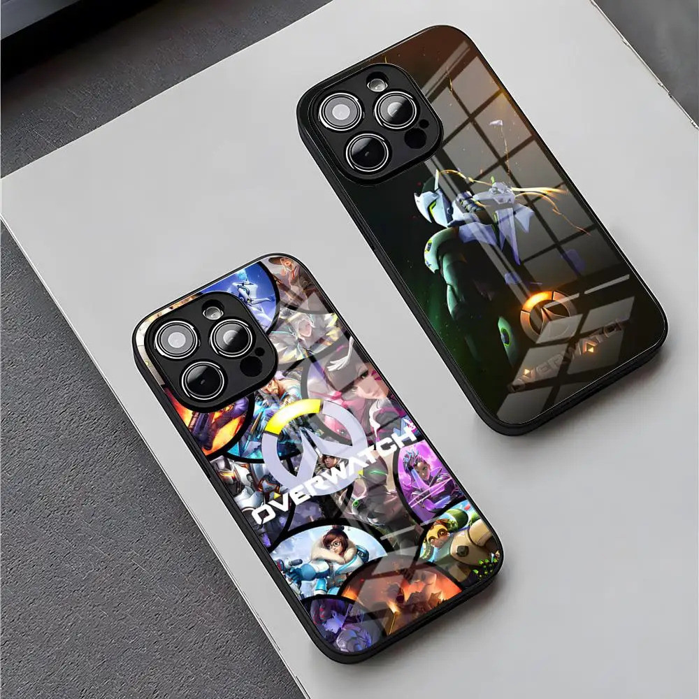 BK-1 O-Over-watchSเคสโทรศัพท์สําหรับIPhone 17 16 Pro Max 15 Plus 14 Pro 12 11 13 Mini X XR 6 SEฝาครอ