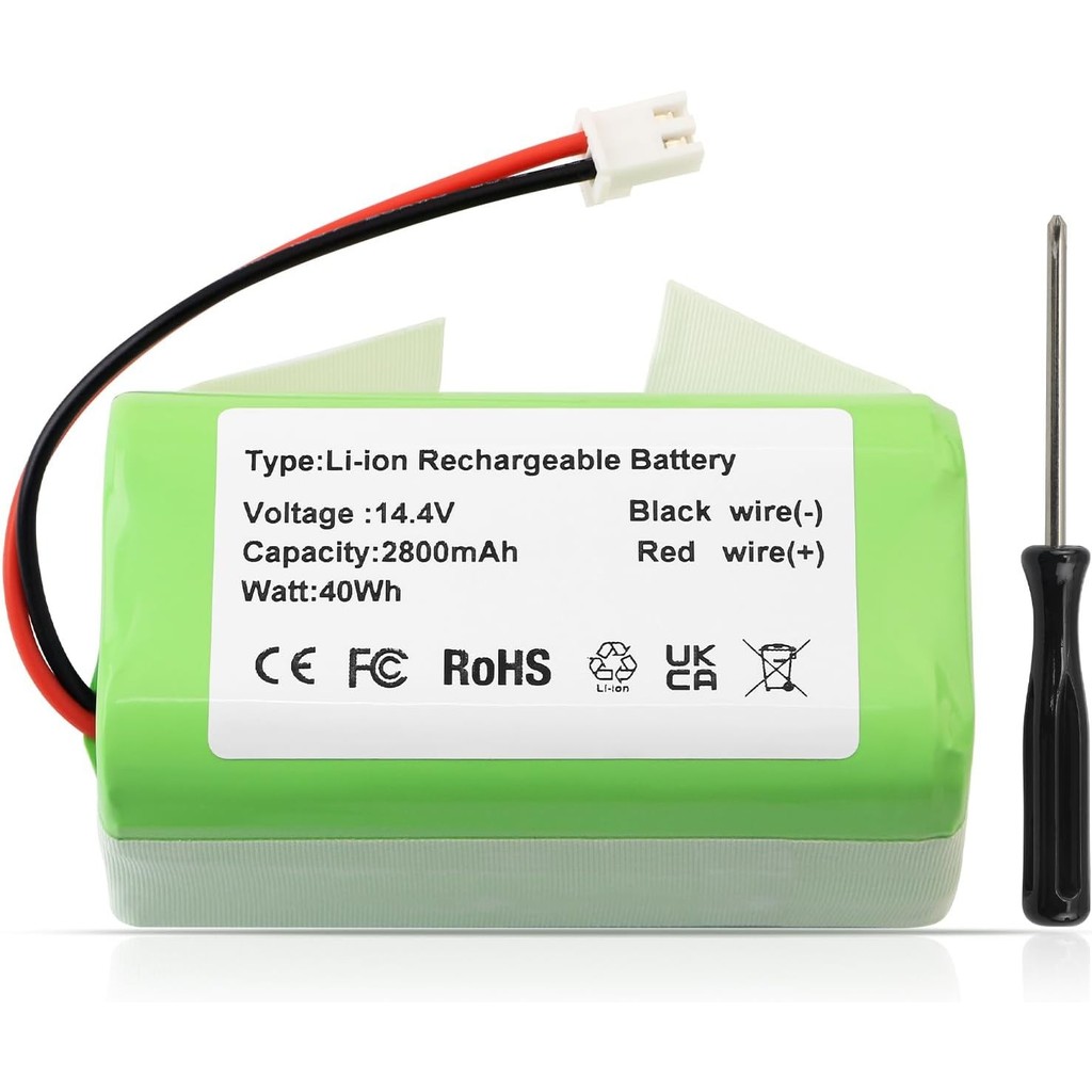 RVBAT85005 แบตเตอรี่ทดแทนสําหรับสูญญากาศหุ่นยนต์ Shark Matrix RV761 RV761R00US