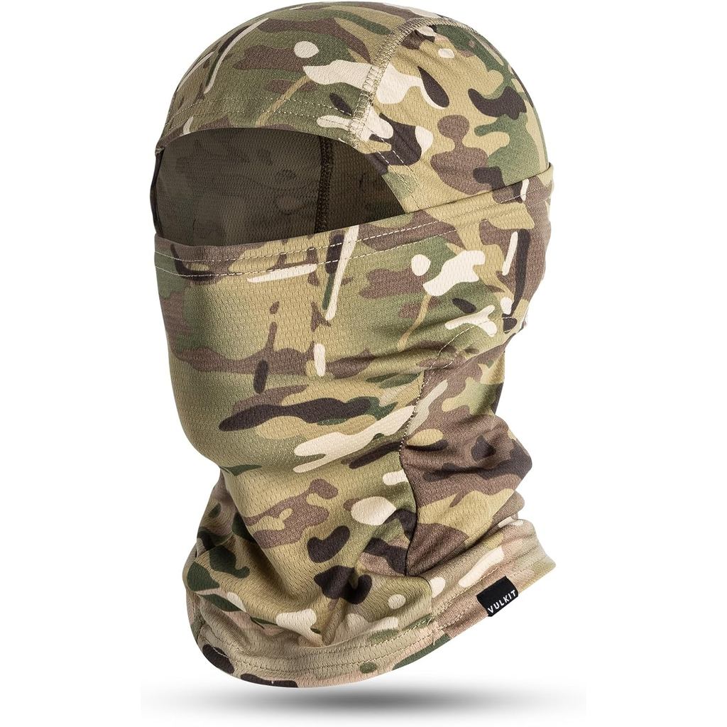 VULKIT Balaclava Face Mask ป้องกันUVสำหรับทุกกิจกรรม ใช้งานได้ทั้งตกปลาและขี่มอเตอร์ไซค์