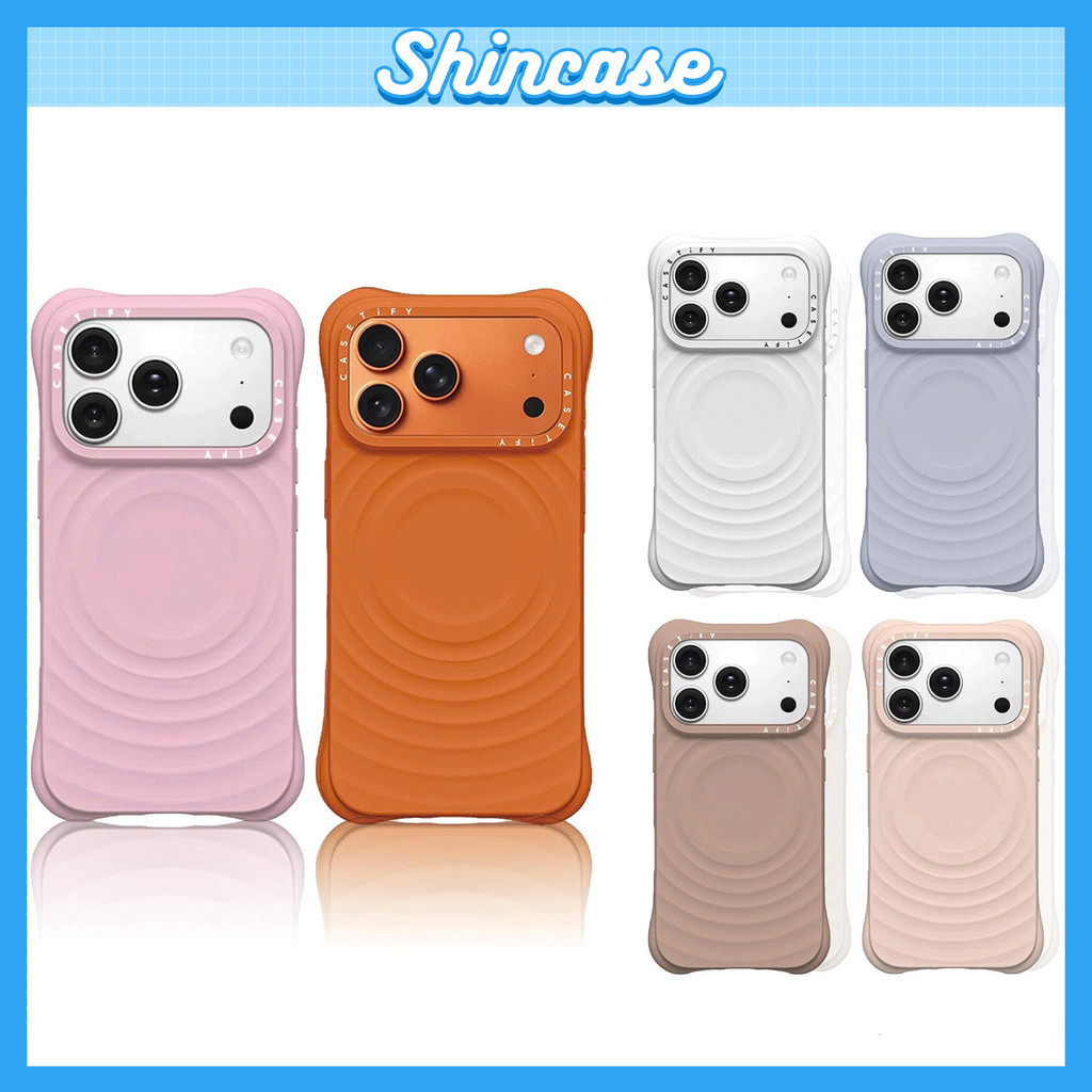 Tify เคส iPhone แม่เหล็กรองรับการชาร์จไร้สายการป้องกันโทรศัพท์กันกระแทกสําหรับ iP 11/12/13/14/15/16/