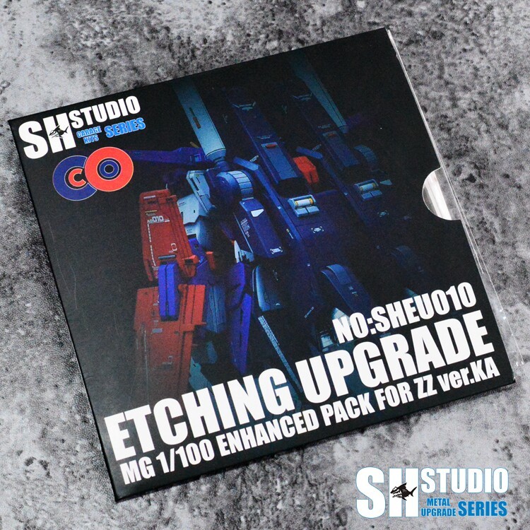 SH STUDIO อัพเกรดชิ้นส่วนสลักโลหะสําหรับ MG 1/100 Enhanced Pack fot ZZ Ver.ka (ไม่รวมชุด)