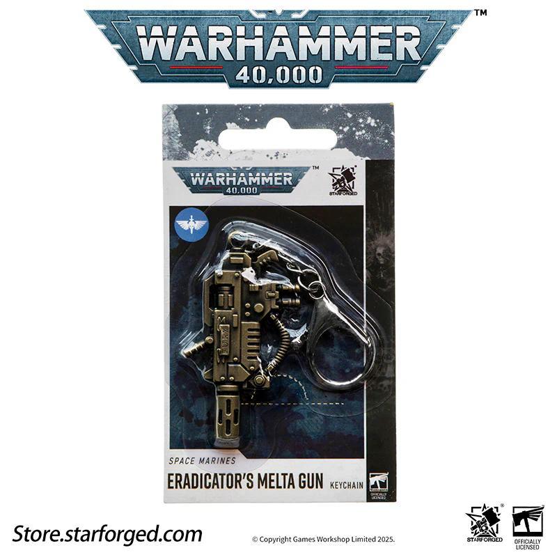(STARFORGED) Eradicator's Melta Gun Keychain