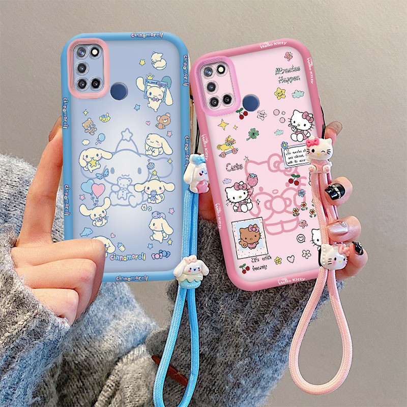 เคส realme c17 เคส realme 7i เคสโทรศัพท์ป้องกันการล่มสลายน่ารัก