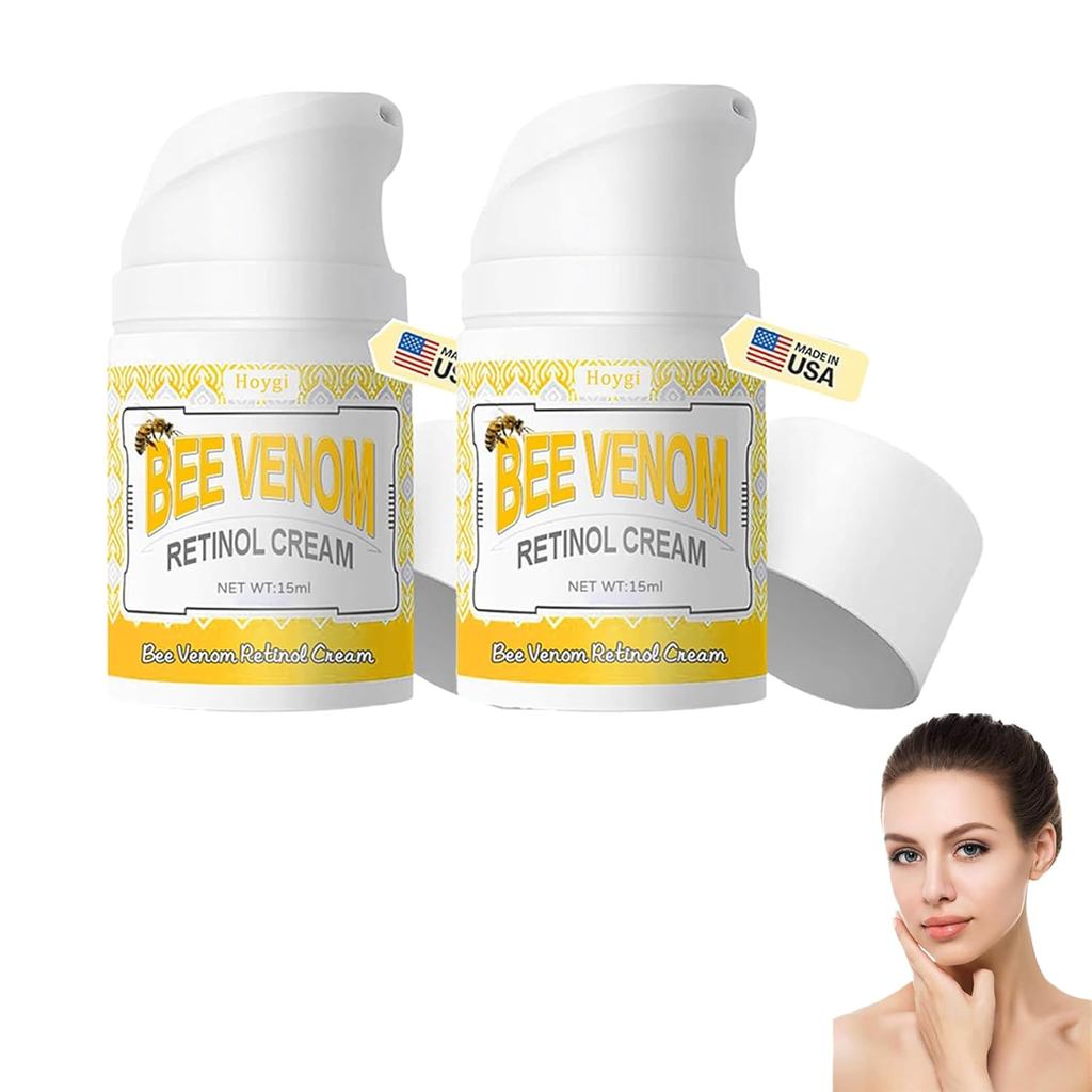 Hoygi Bee Venom Retinol Skin Salve Ointment, Bee Venom Retinol Treatment Cream,2025 New Bee Venom Sk
