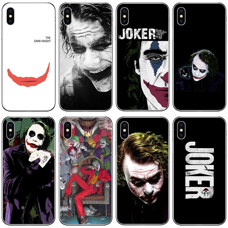 DC Joker Heath Ledge Joker Jokere Gotham เคสโทรศัพท์เหมาะสําหรับ Apple 12 Huawei p40nova6/opporeno4/
