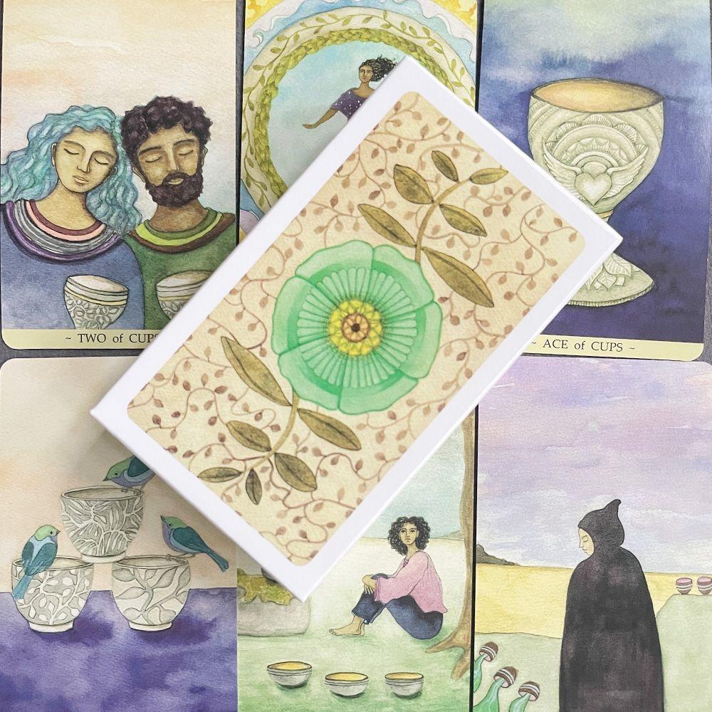 Mara Lunne Tarot Mara Lunne Tarot English Tarot Board Game บริการคุณภาพสูง