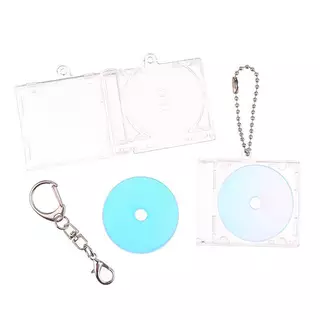 [Sep-t] 1 ชุด Mini NFC Functional CD Disc Case Key Chain อุปกรณ์ต่อพ่วงอัลบั้มที่ระลึก Key Holder สําหรับ DIY Bapa จี้