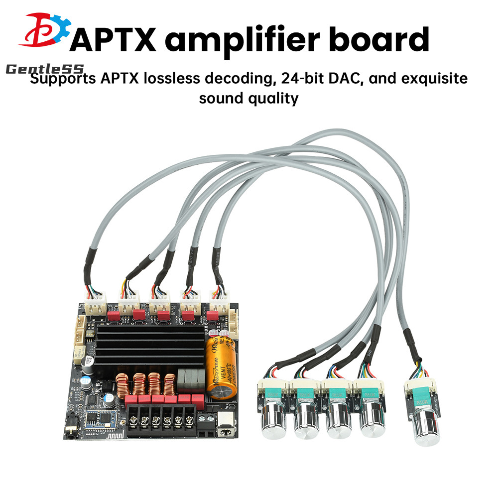DC12-24V 2.1-Channel BT เครื่องขยายเสียงดิจิตอล 50W + 50W + 100W TB21Q Qualcomm QCC3034 + TPA3116 Lo