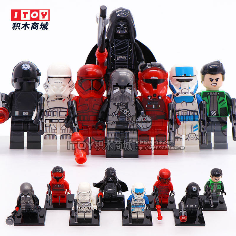 บล็อกตัวต่อจีน Star Wars Building Blocks WM6083 Sith Stormtrooper ล้ออัศวินเด็กประกอบของเล่น Minifig