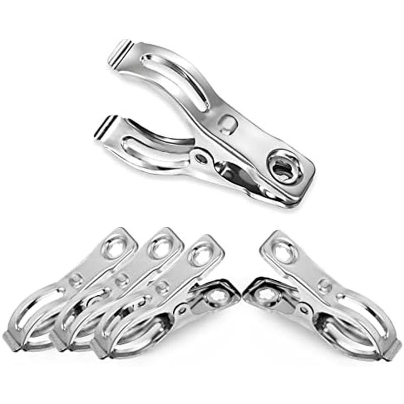 60 Pcs Row Cover Clips, Garden Clamps for Netting, Greenhouse Clamps Made of Stainless Steel, Have a