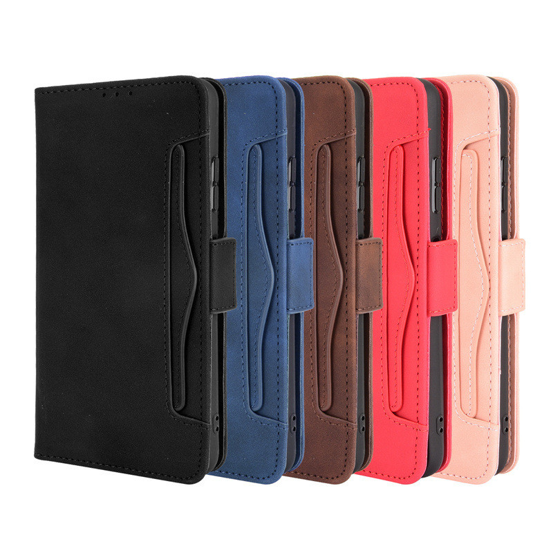 เหมาะสําหรับ Samsung Samsung Galaxy A22 โทรศัพท์มือถือซองหนัง Multi-Card Slot Flip เคสโทรศัพท์ป้องกั