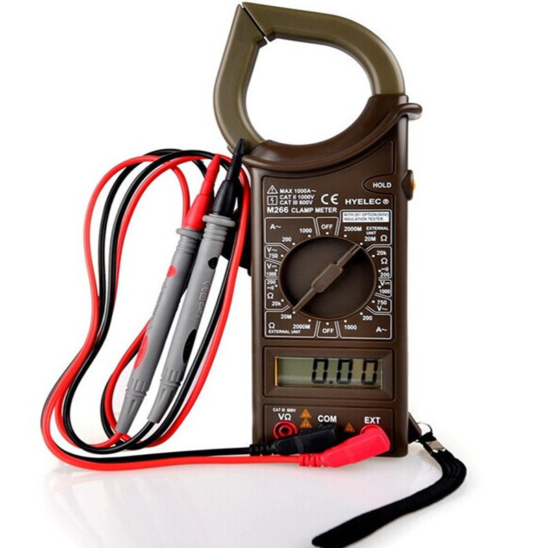 PEAKMETR Huayi M266 Digital Clamp Ammeter AC Clamp Meter Clamp Multimeter ผู้ผลิต