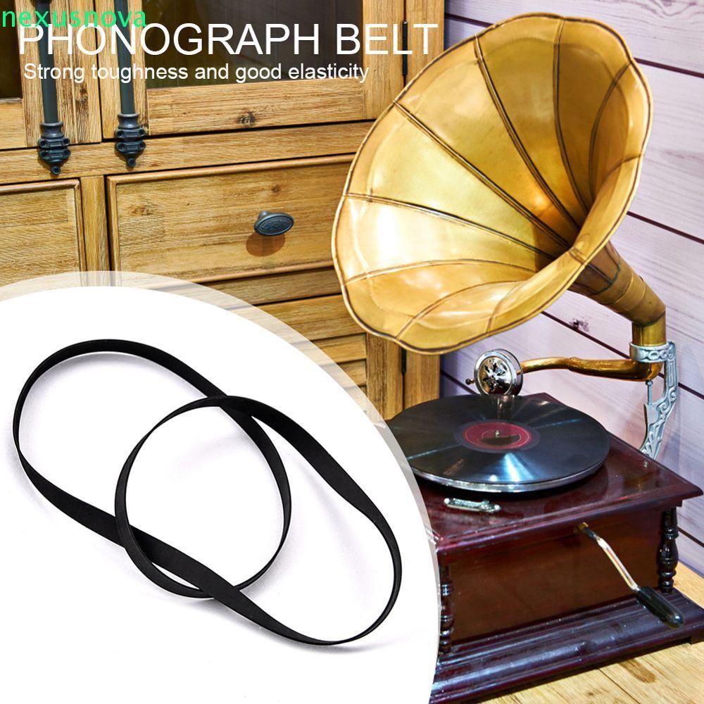 NEXUSNOVA Turntable Transmission Strap อุปกรณ์เสริมแบบพกพา 1PC Phono Tape Replacement Record Player 