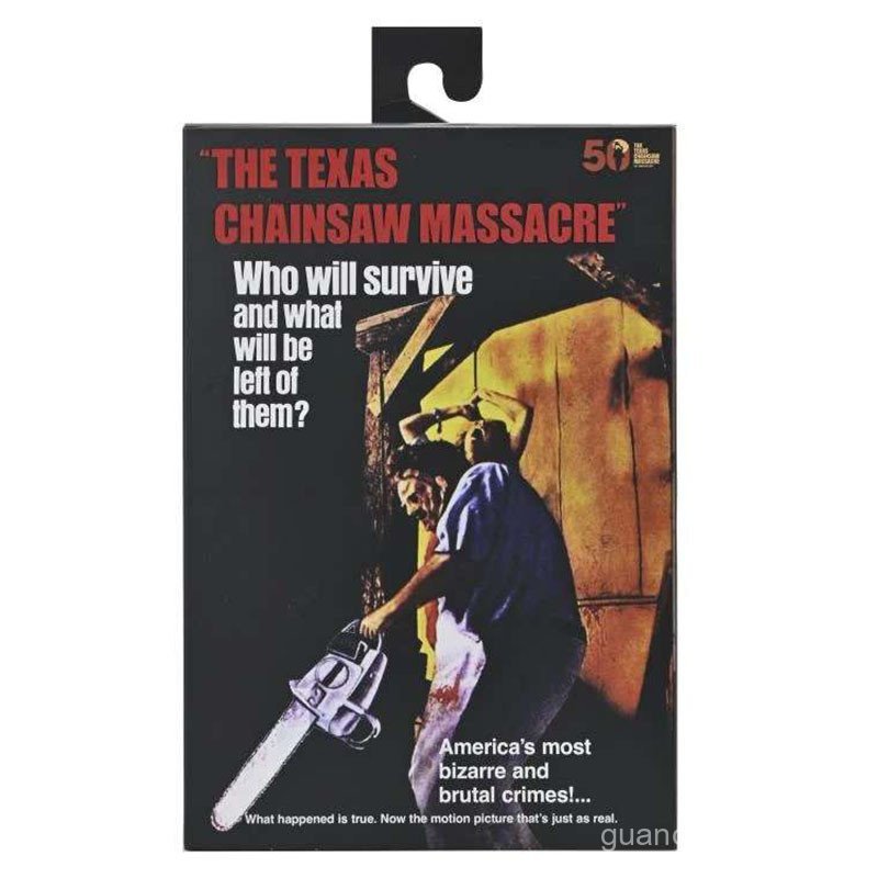 ของแท้ NECA 41607 Pi Face Texas Chainsaw Massacre 50th Anniversary Edition 23 ซม.Action Figure