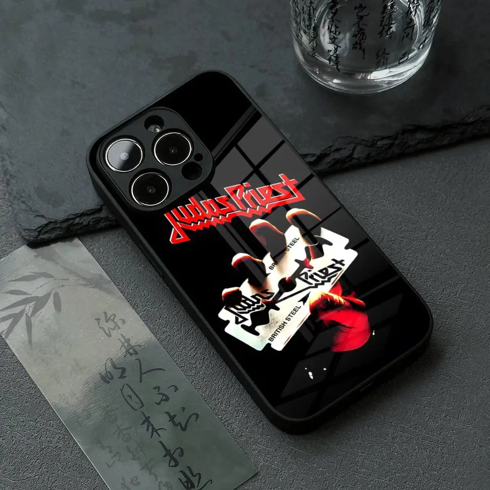 BK-1 Rock Band J-Judas P-Priest เคสโทรศัพท์สําหรับ IPhone 17 16 14 Pro 15 13 12 Max 11 XR XS 6 Air 7