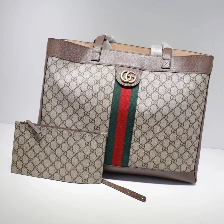 GUCCI Messenger Bag กระเป๋าถือและสะพายได้ ดีไซน์สมัยใหม่สำหรับผู้หญิง