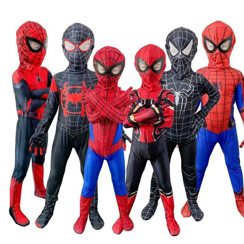 ชุดบอดี้สูทเด็ก Halloween Hero Expedition ในธีม Venom และ Panther