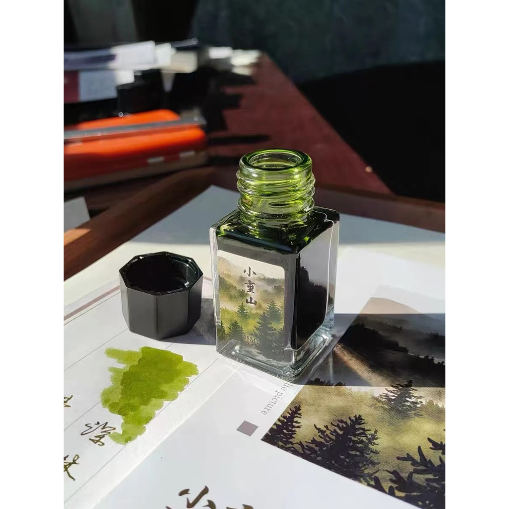 MAJOHN-18ml สีบทกวี Rhyme แฟชั่น Series ปากกาหมึก/หมึกสี Non-Blocking ปากกาวาดภาพวาดหมึกสี