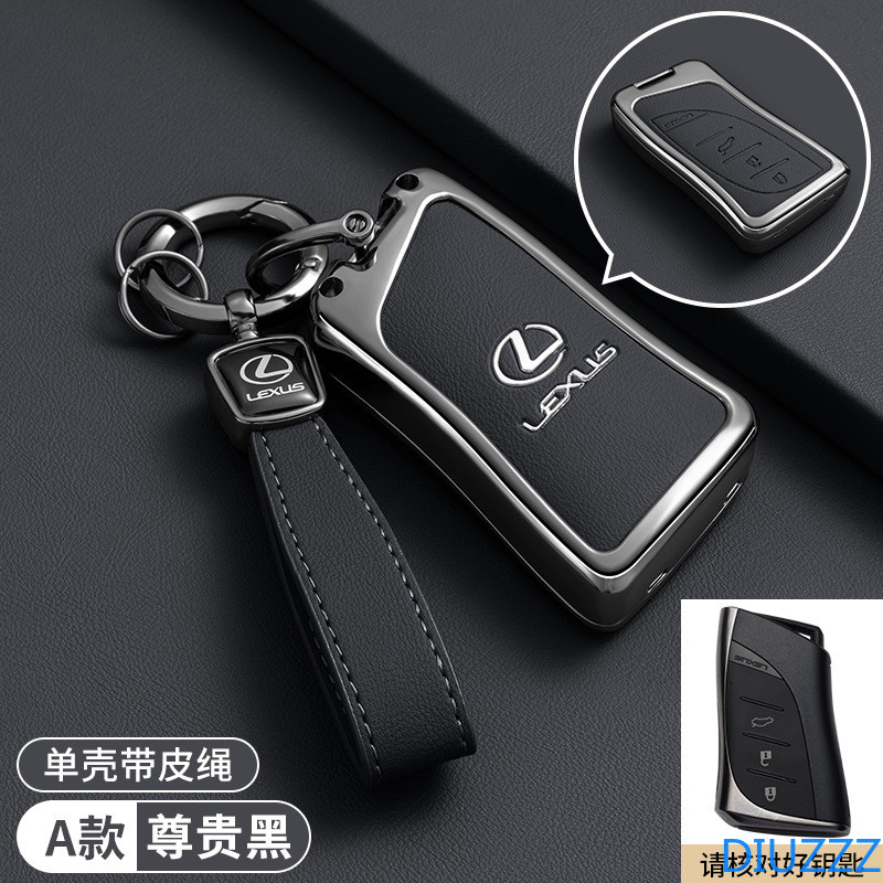 กุญแจรถสําหรับ Lexus ES300h ES350 LS500 LS500H LC500 LC500h UX200 รถ Remote ฝาครอบพวงกุญแจแหวน Fob อ