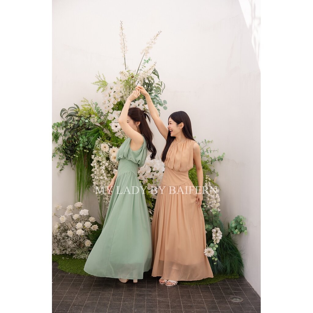 ชุดเดรสไปงานแต่ง ชุดออกงาน MY LADY BY BAIFERN - ML0520