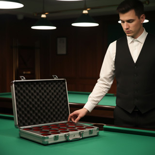 [szlinyou2] กล่องเก็บลูกบิลเลียดลูกบอลสนุ๊กเกอร์กระเป๋าเดินท…