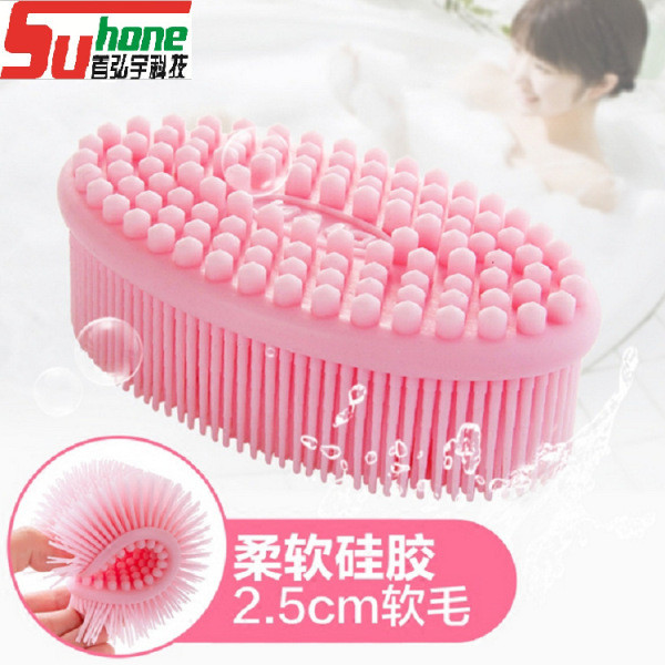แปรงสระผม แปรงสระผม konvy ผู้ผลิตแนะนํารูปแบบใหม่เด็กซิลิโคนแปรงอาบน้ําเด็กนวดแชมพูแปรงอุปกรณ์อาบน้ํ